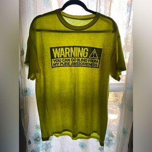 Funny neon tee
